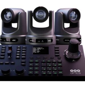 Combo X3 cámaras y controlador PTZOptics Producer-4K